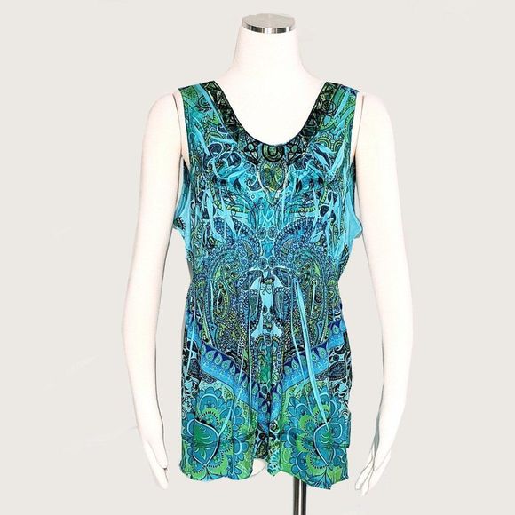 Apt. 9 Tops - ** Apt. 9 Paisley Print Top